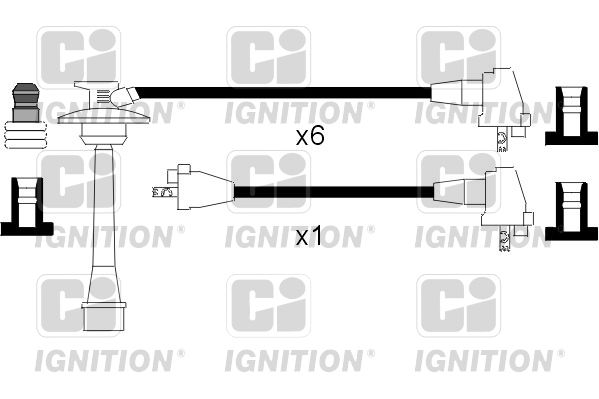 QUINTON HAZELL Augstsprieguma vadu komplekts XC859